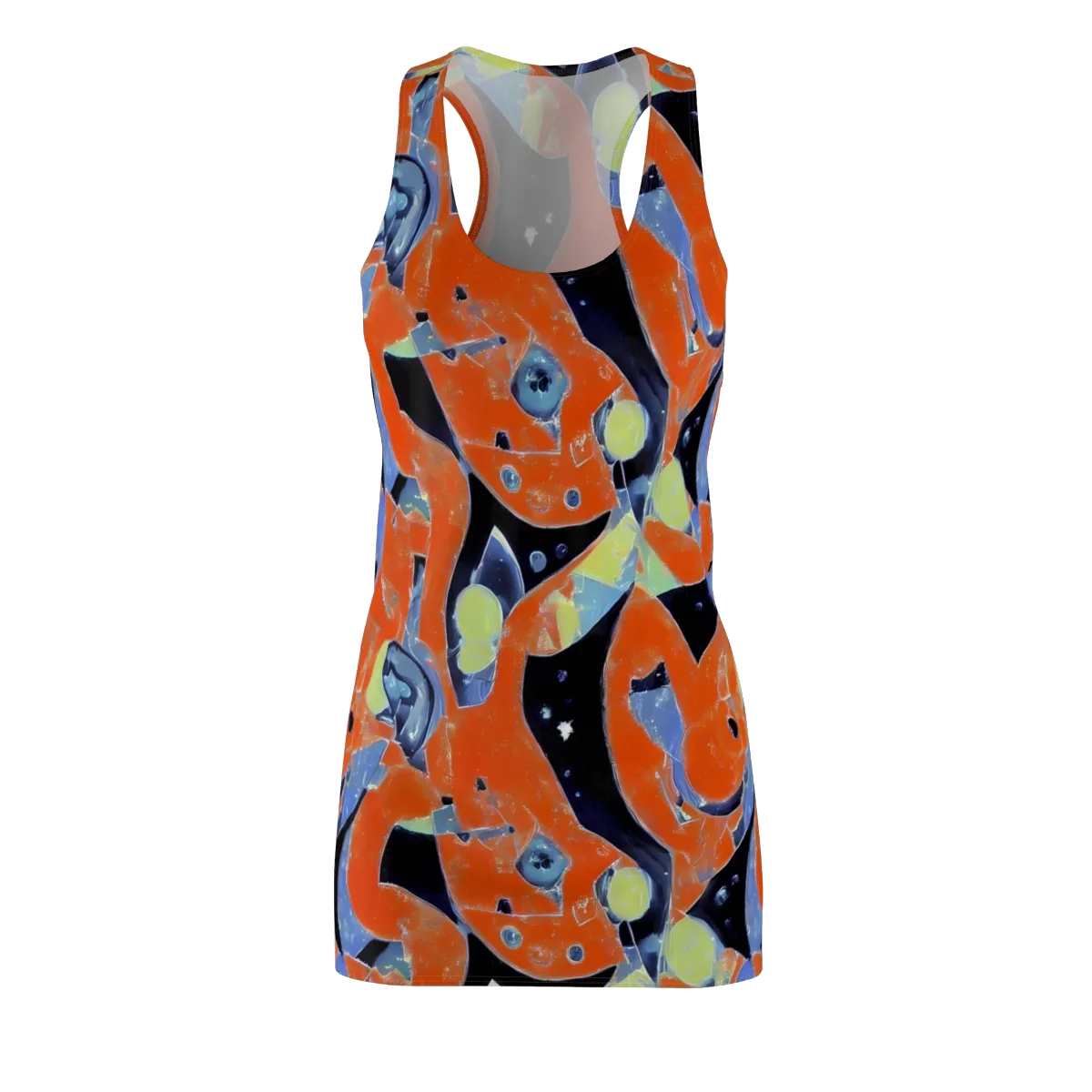 Molten Play on Racerback Dress — Front