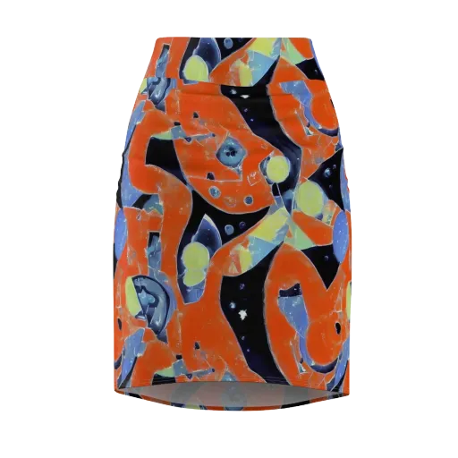 Molten Play on a Pencil Skirt