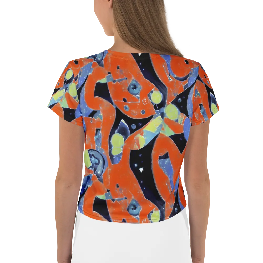 Molten Play on Crop Tee — Back