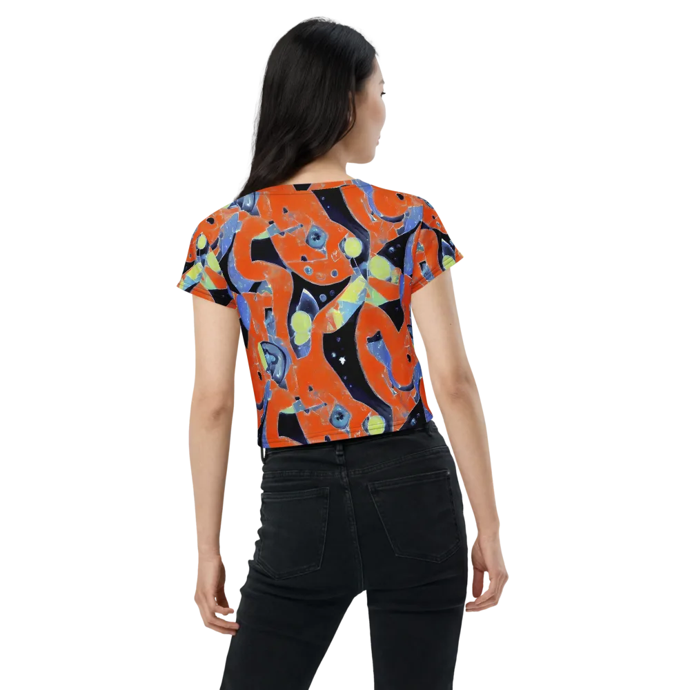Molten Play on Crop Tee — Back