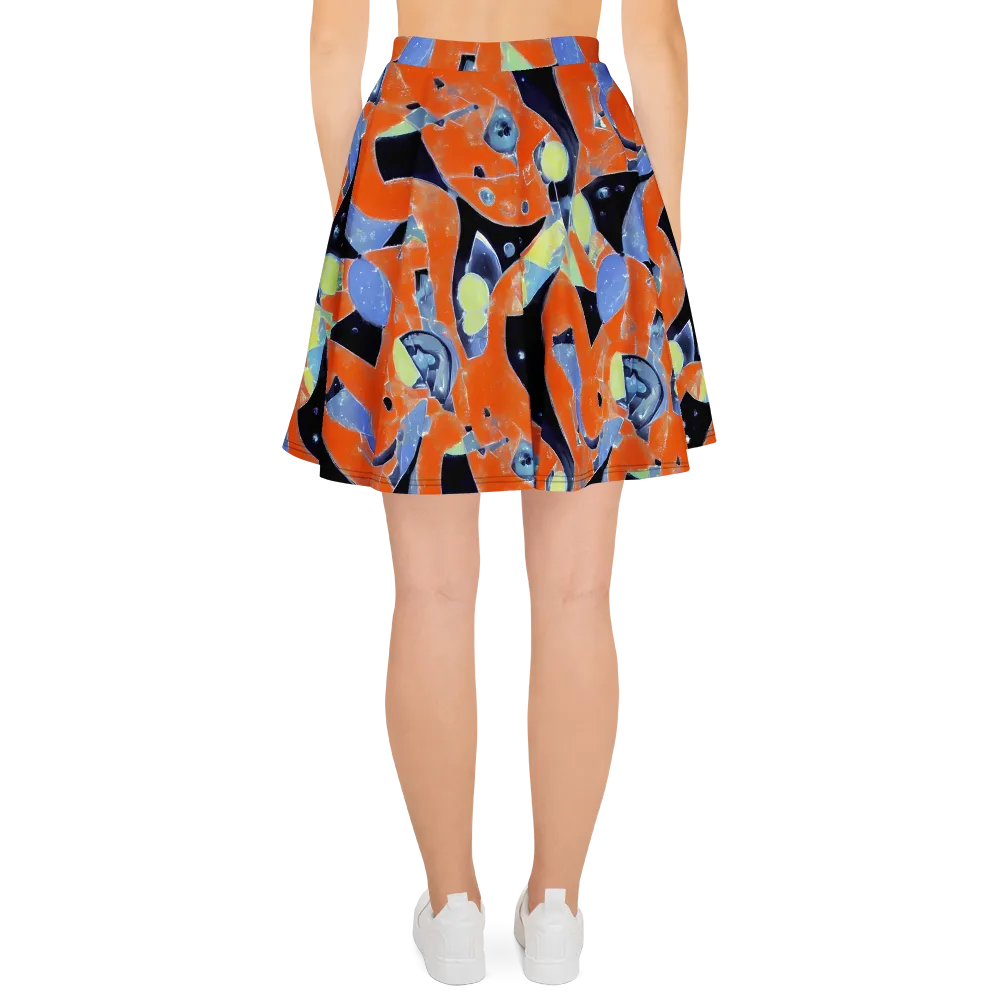 Molten Play on Skater Skirt — Back