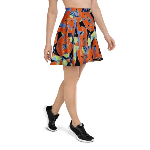 Molten Play on a Skater Skirt