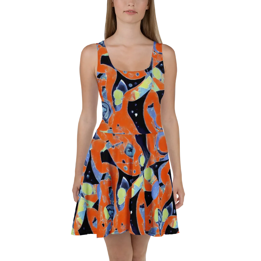 Molten Play on Skater Dress — Front