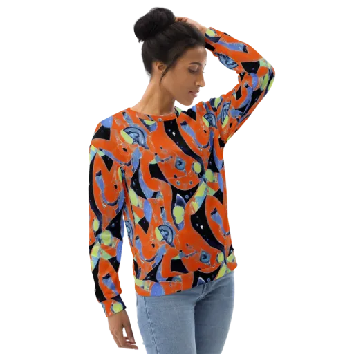 Molten Play on a Sweatshirt