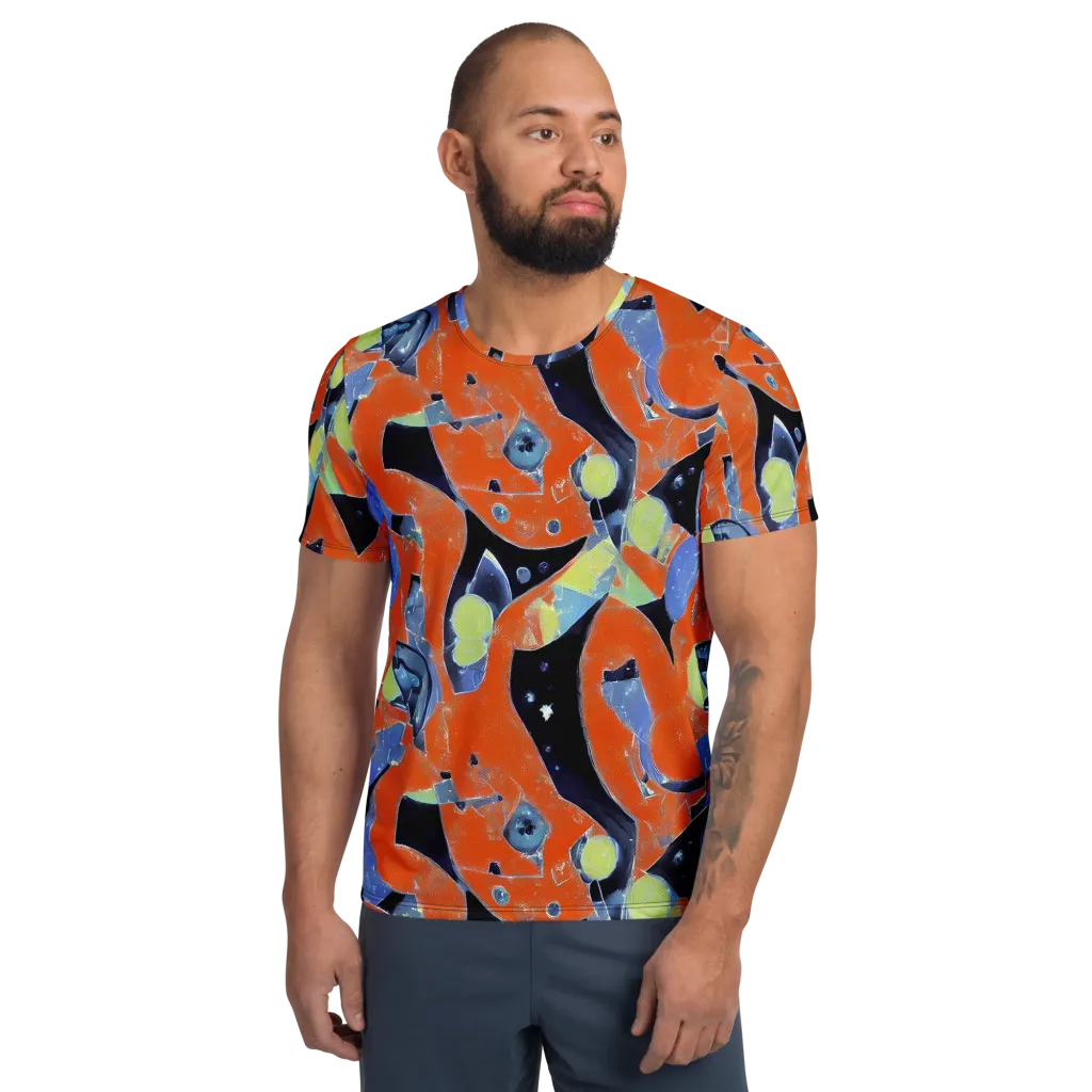 Molten Play on Men's Athletic T-Shirt — Front