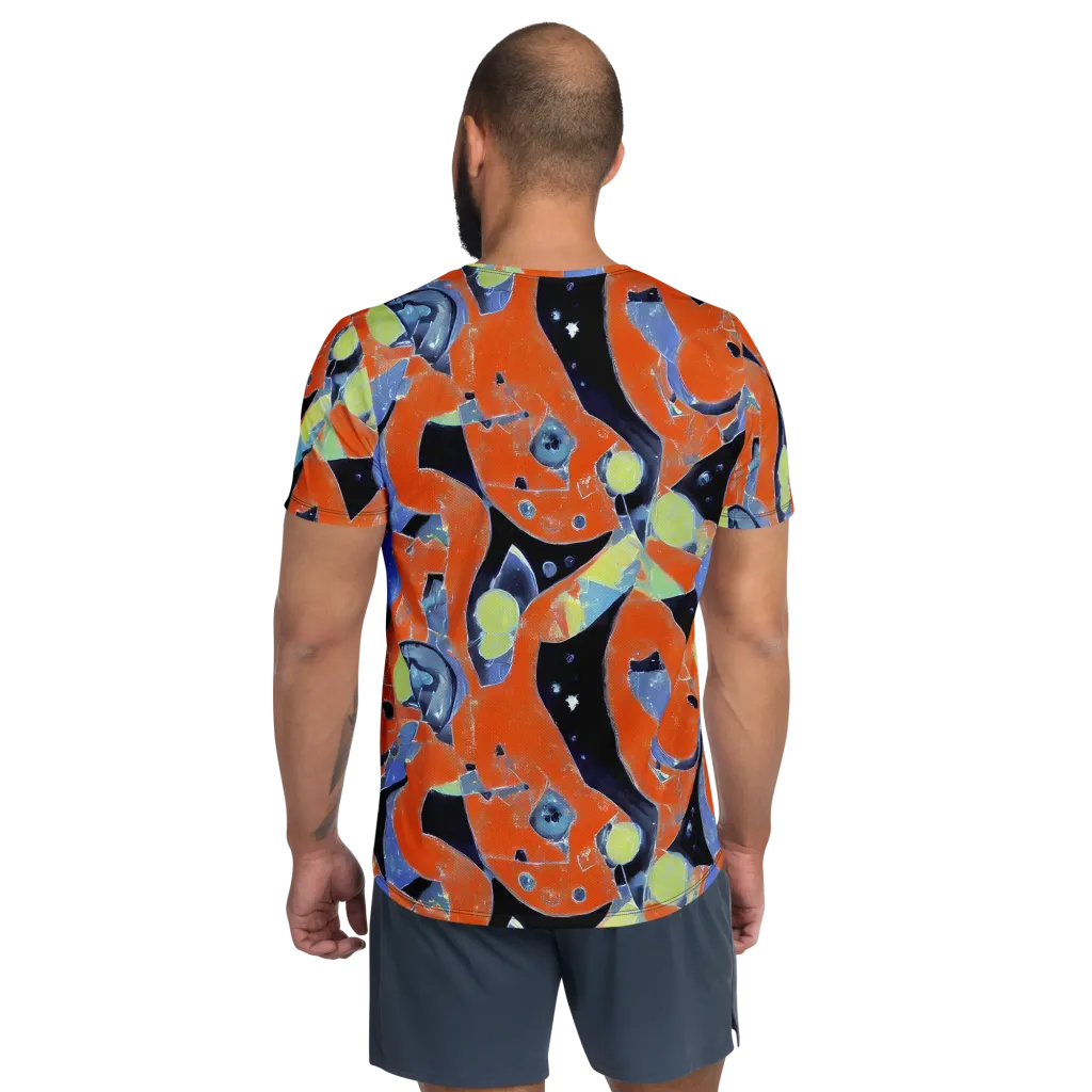 Molten Play on Men's Athletic T-Shirt — Back