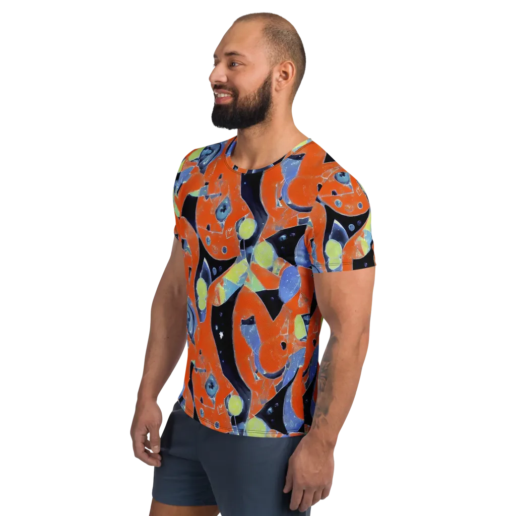 Molten Play on Men's Athletic T-Shirt — Left