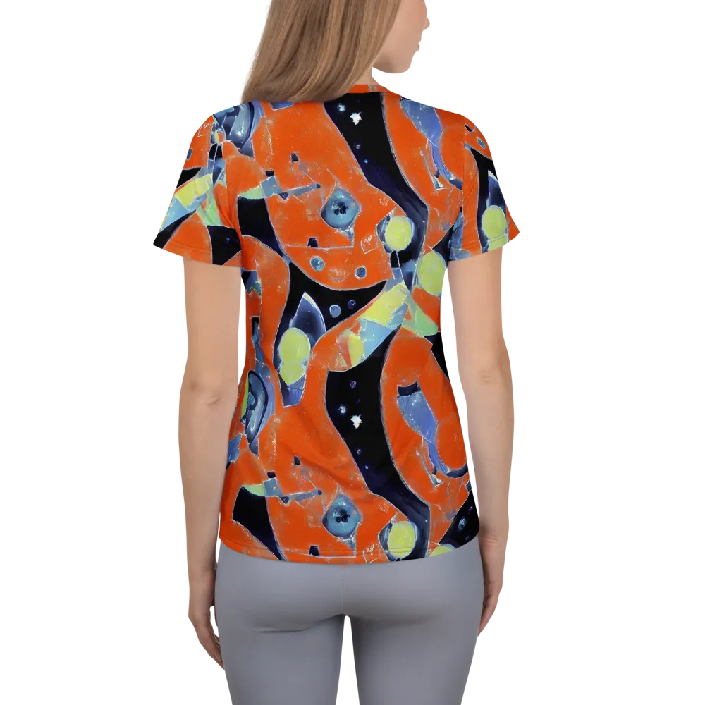 Molten Play on Women's Athletic T-Shirt — Back