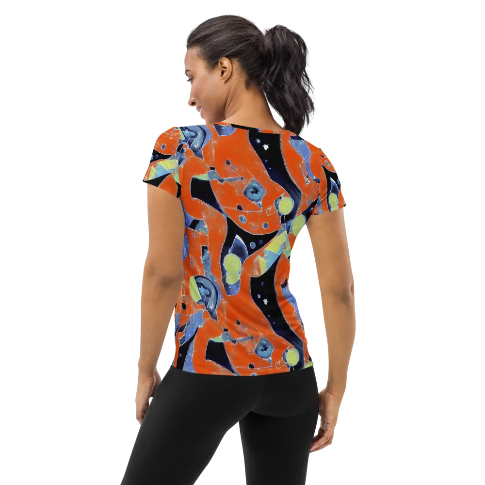 Molten Play on Women's Athletic T-Shirt — Back