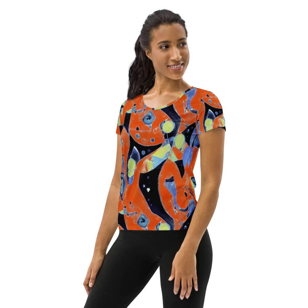 Molten Play on Women's Athletic T-Shirt — Left
