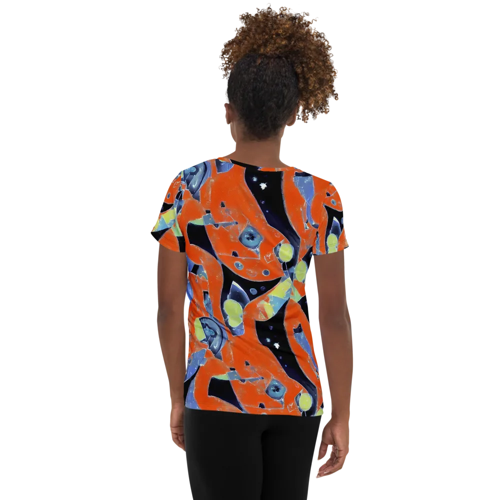 Molten Play on Women's Athletic T-Shirt — Back