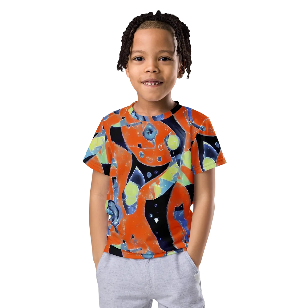 Molten Play on Kids Crew Neck T-Shirt — Front