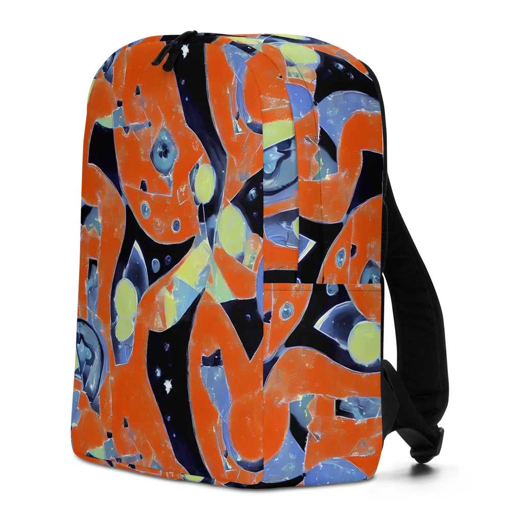 Molten Play on Minimalist Backpack — Left