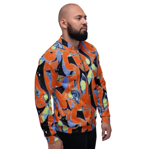 Molten Play on a Bomber Jacket