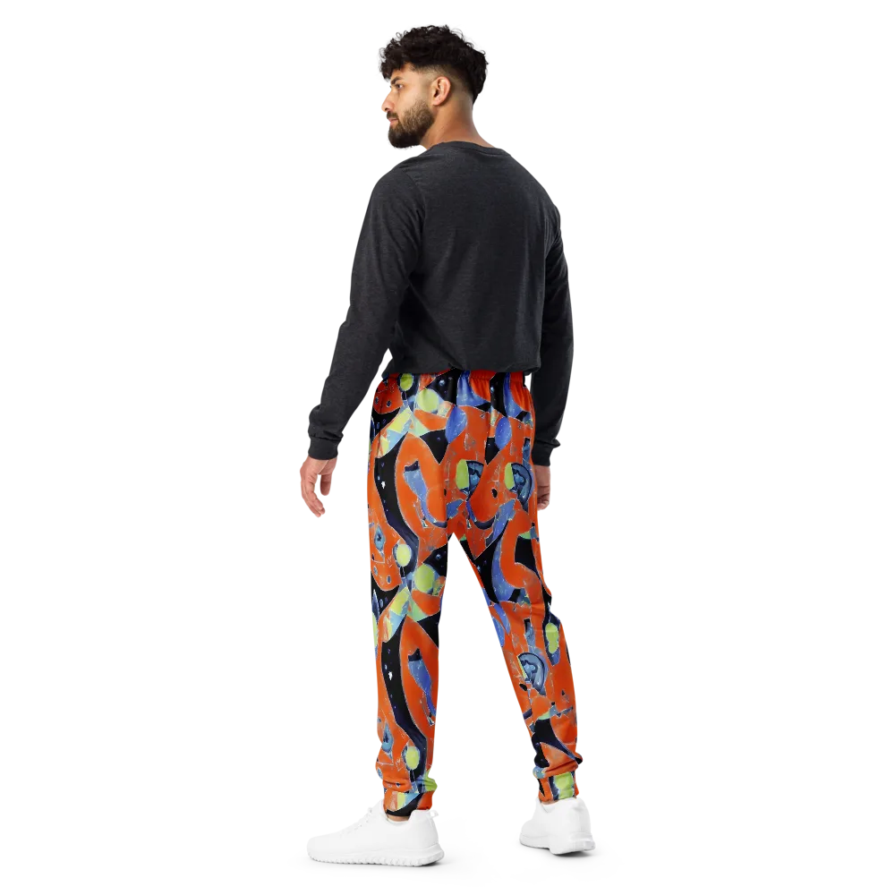 Molten Play on Men's Joggers — Back
