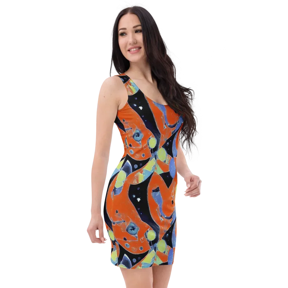 Molten Play on Bodycon Dress — Right Front