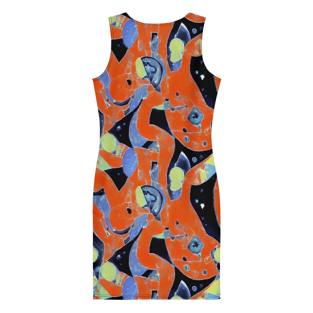 Molten Play on Bodycon Dress — Back