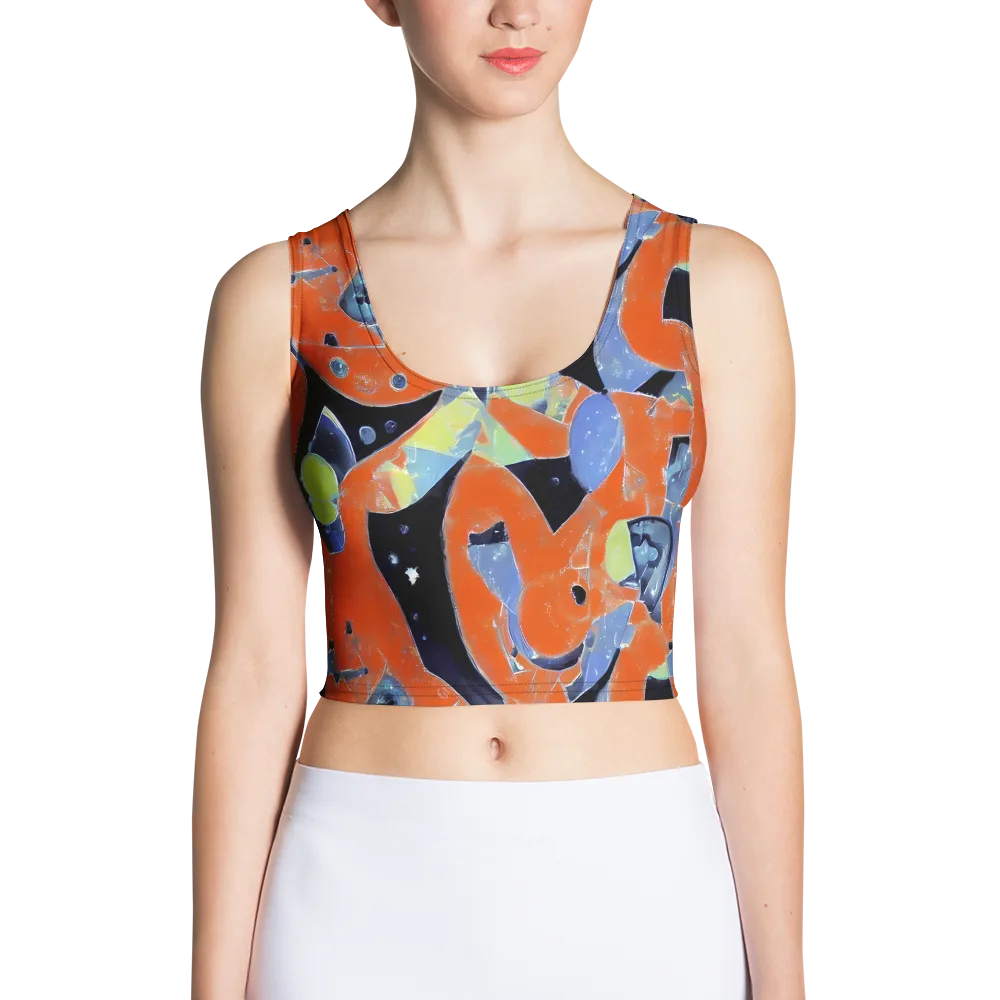Molten Play on Crop Top — Front