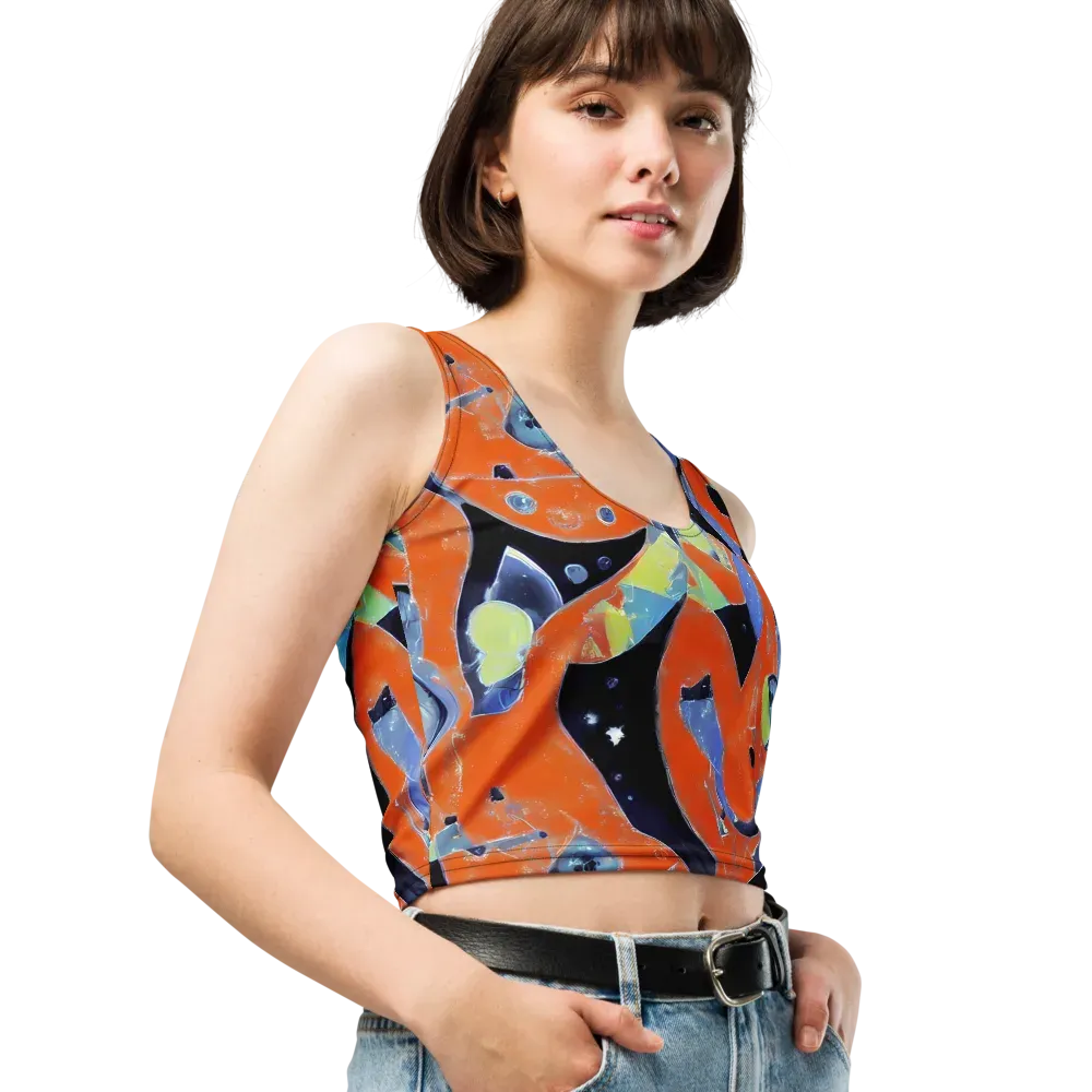 Molten Play on Crop Top — Right Front