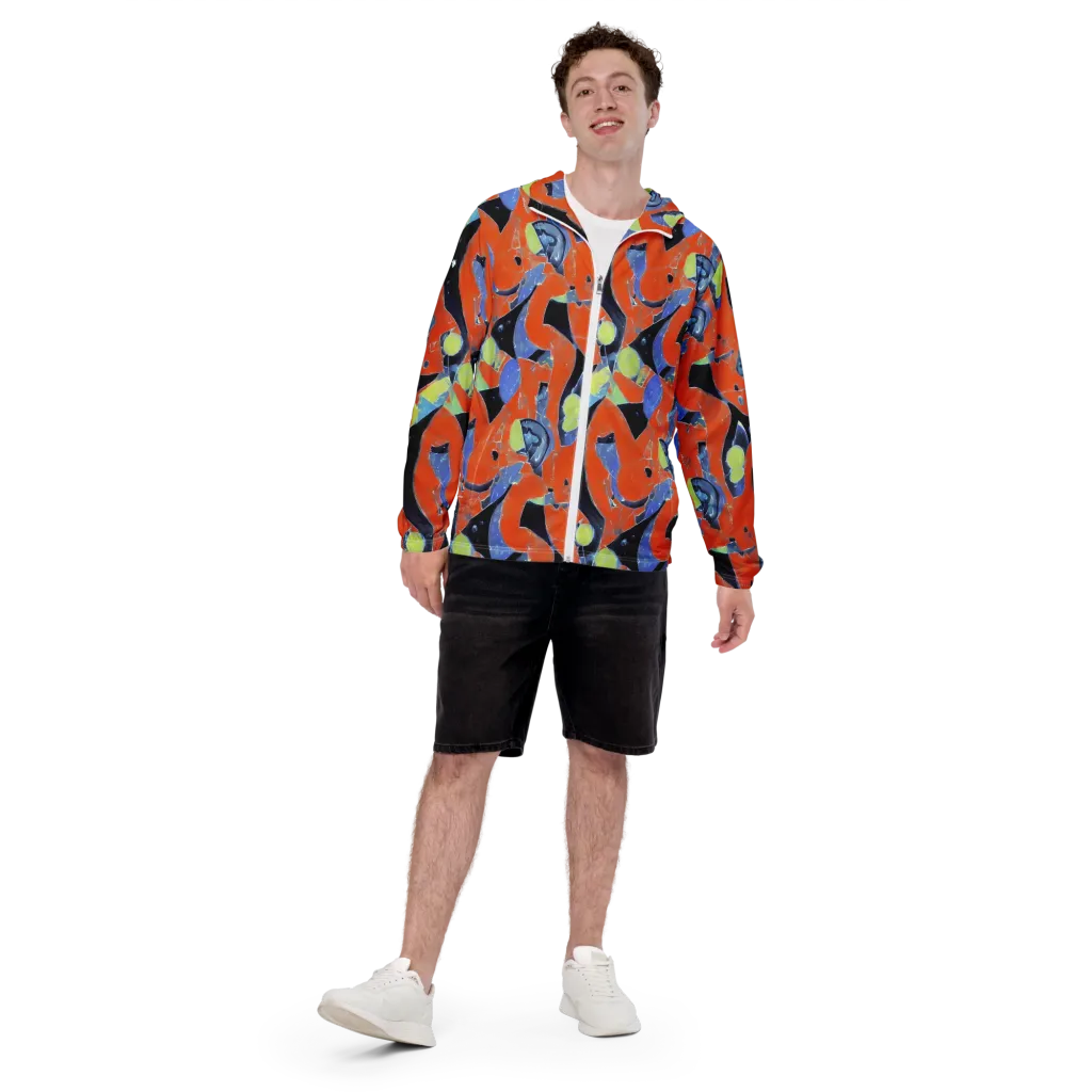 Molten Play on Men's Windbreaker — Front