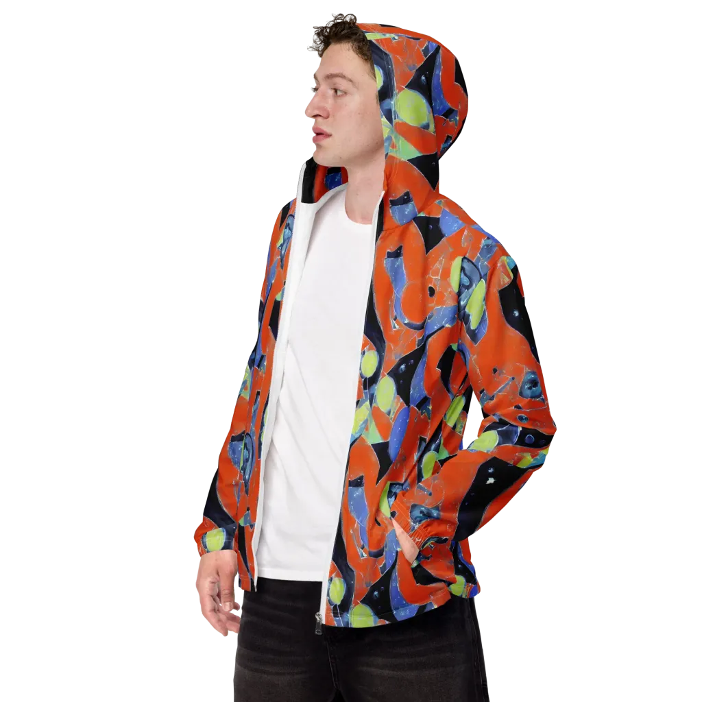Molten Play on Men's Windbreaker — Left Front