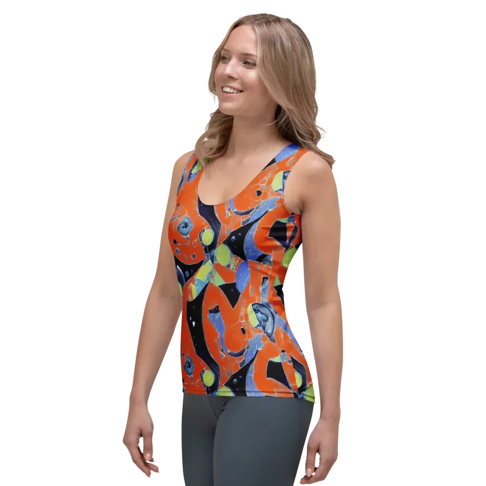 Molten Play on Women's Tank Top — Left Front