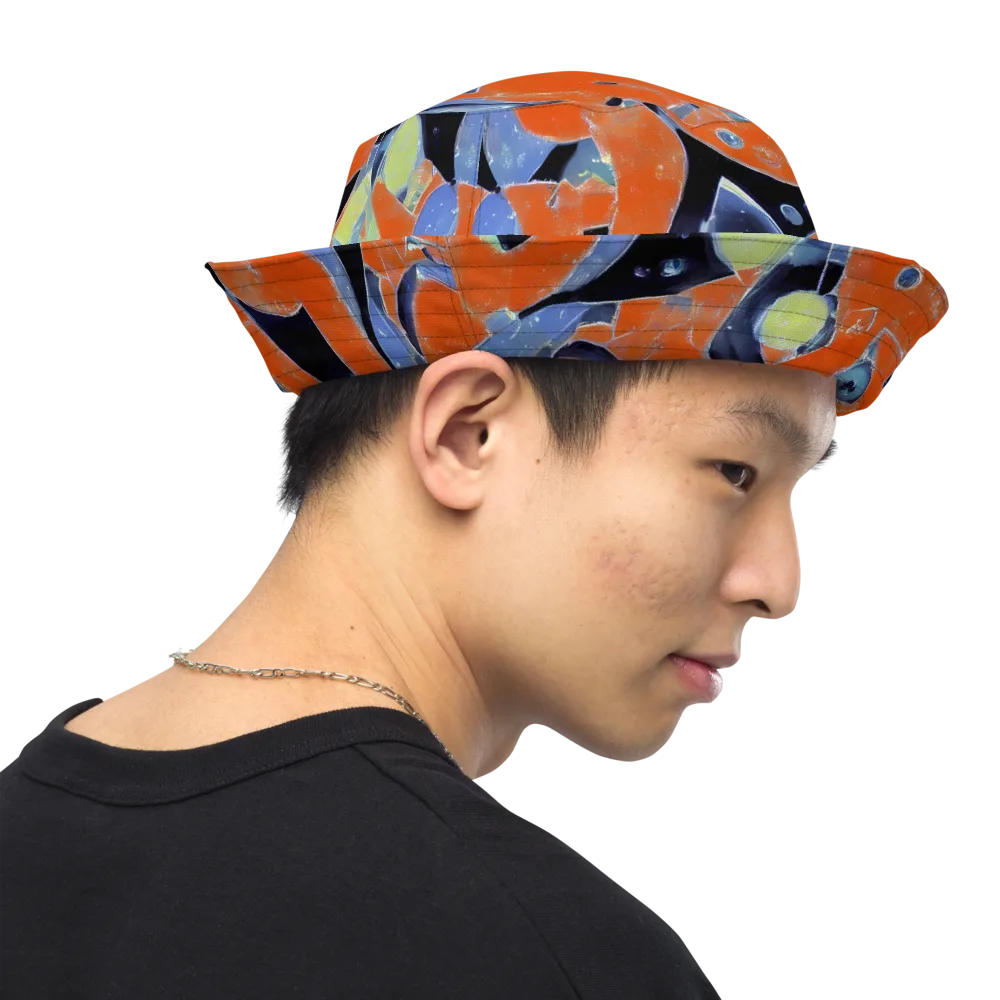Molten Play on Reversible Bucket Hat — Right Outside