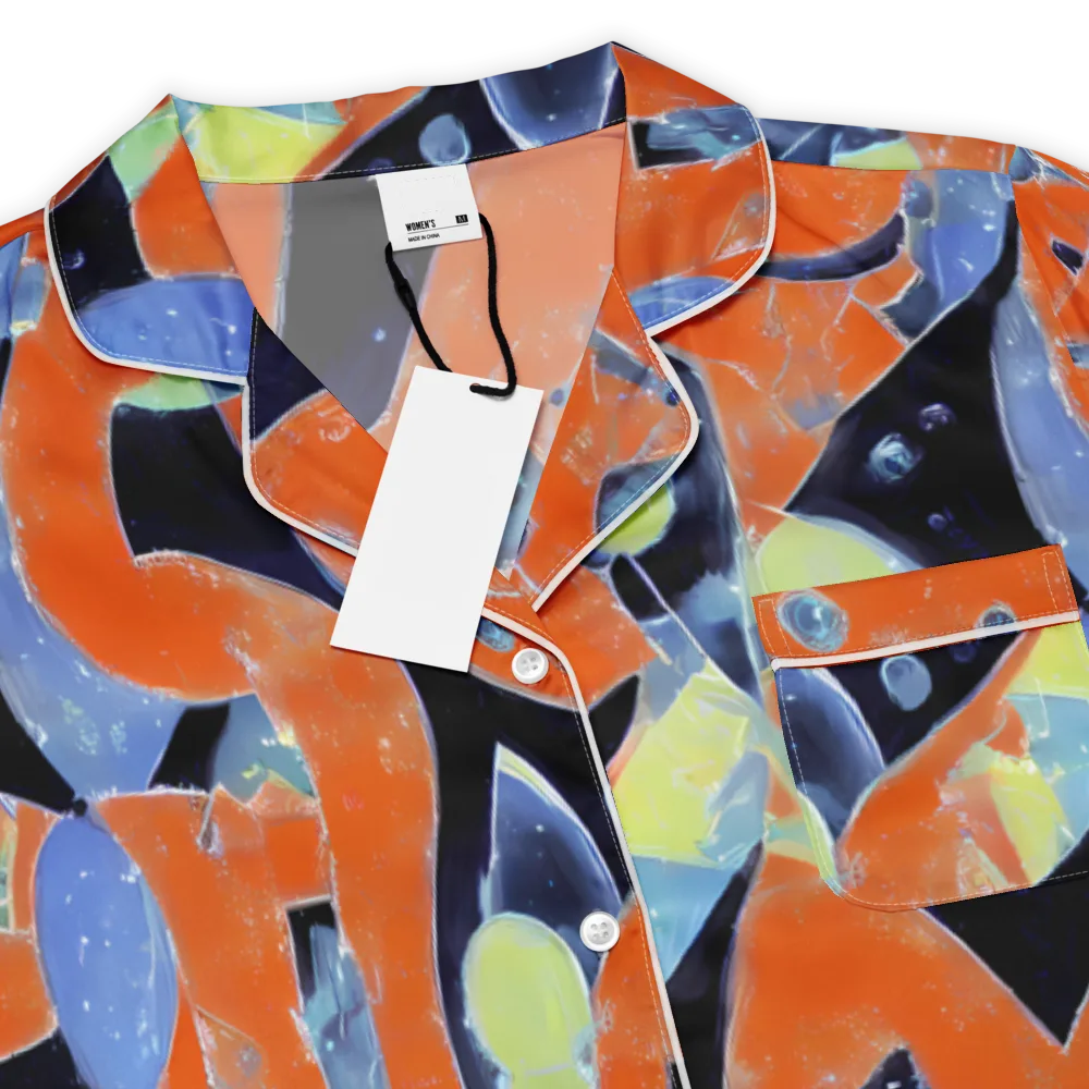 Molten Play on Women's Short Sleeve Pajama Top — Product details
