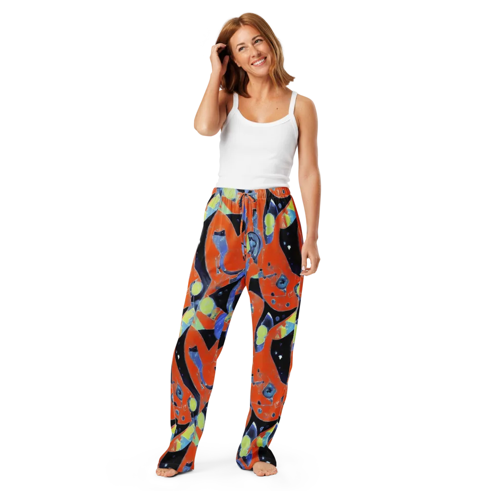 Molten Play on Women's Pajama Pants — Front
