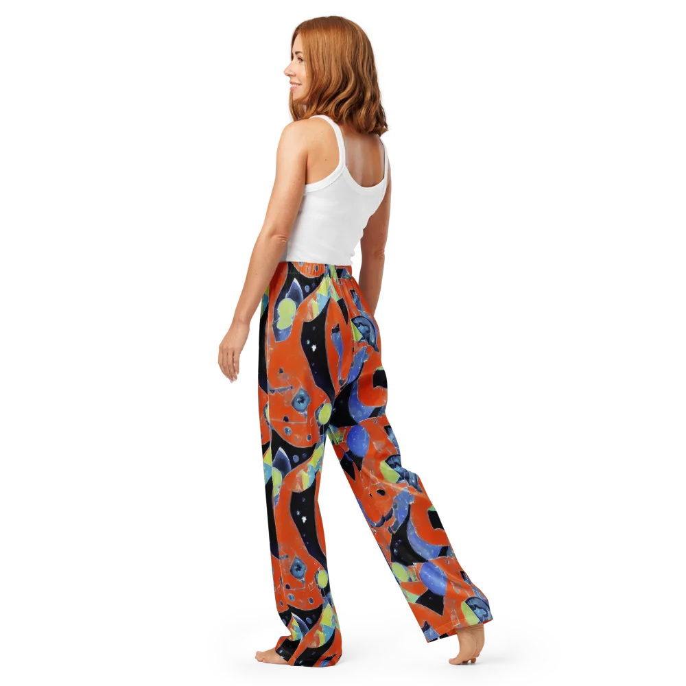 Molten Play on Women's Pajama Pants — Back