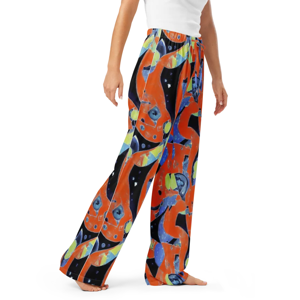 Molten Play on Women's Pajama Pants — Right Front