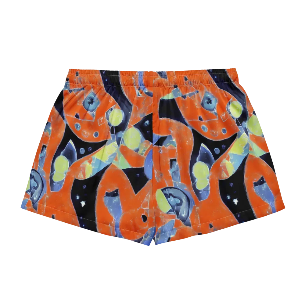 Molten Play on Women's Pajama Shorts — Back