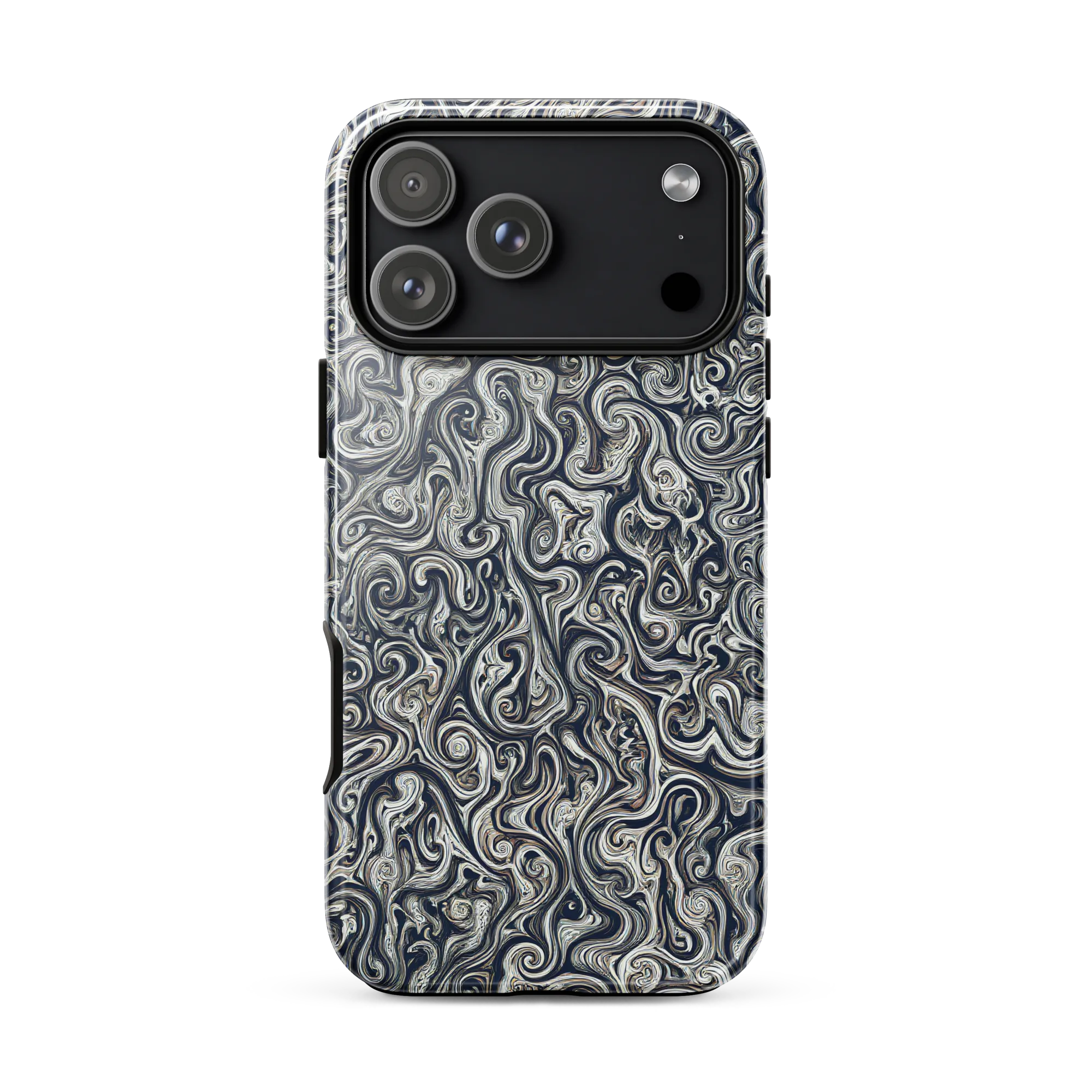 Midnight Marbling on Tough Case for iPhone® — Front