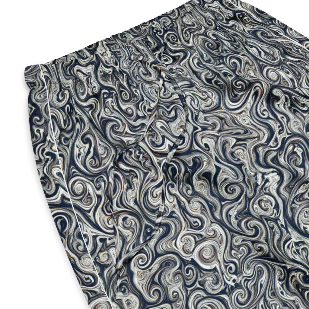 Midnight Marbling on Women's Pajama Pants — Product details
