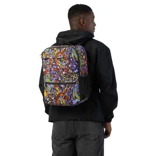 Kinetic Garden on a Utility Backpack