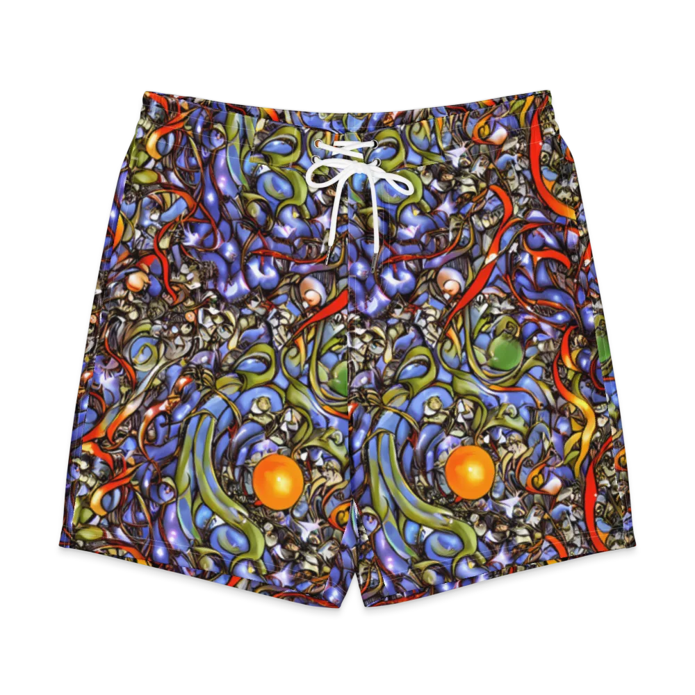 Kinetic Garden on Men's Board Shorts — Front