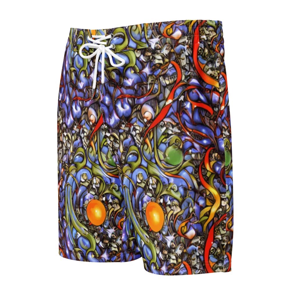 Kinetic Garden on Men's Board Shorts — Front
