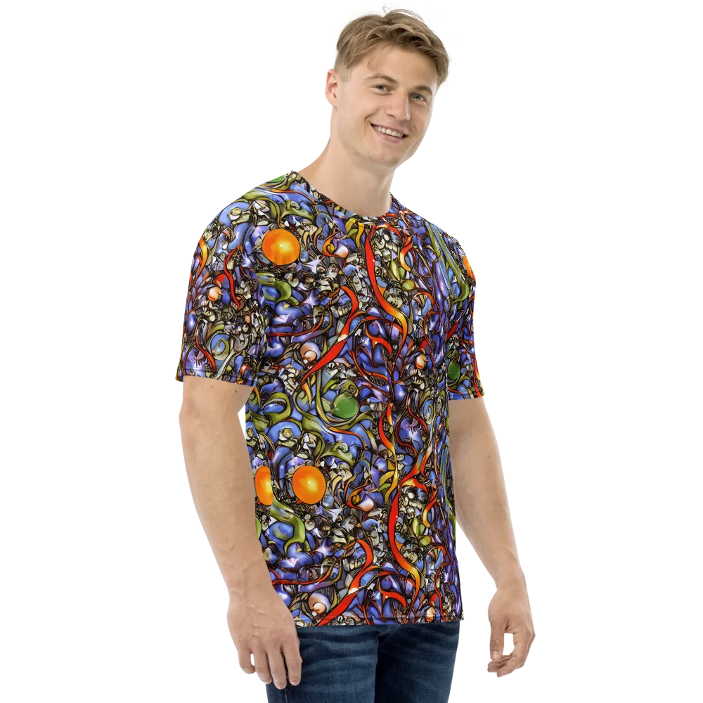Kinetic Garden on Men's Crew Neck T-Shirt — Right