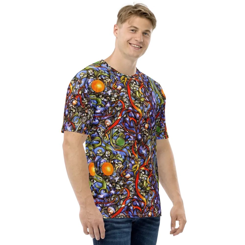 Kinetic Garden on Men's Crew Neck T-Shirt — Right