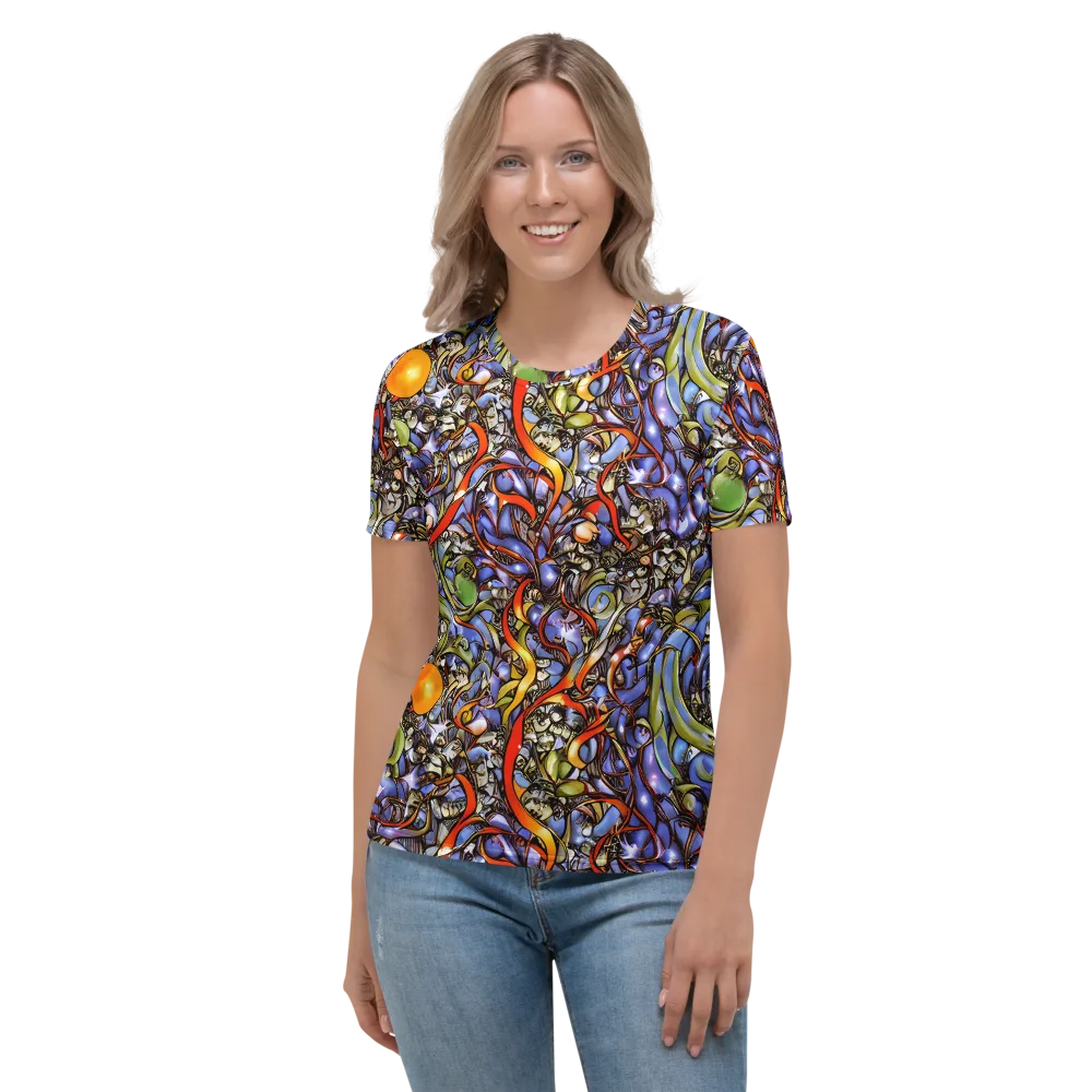 Kinetic Garden on Women's Crew Neck T-Shirt — Front