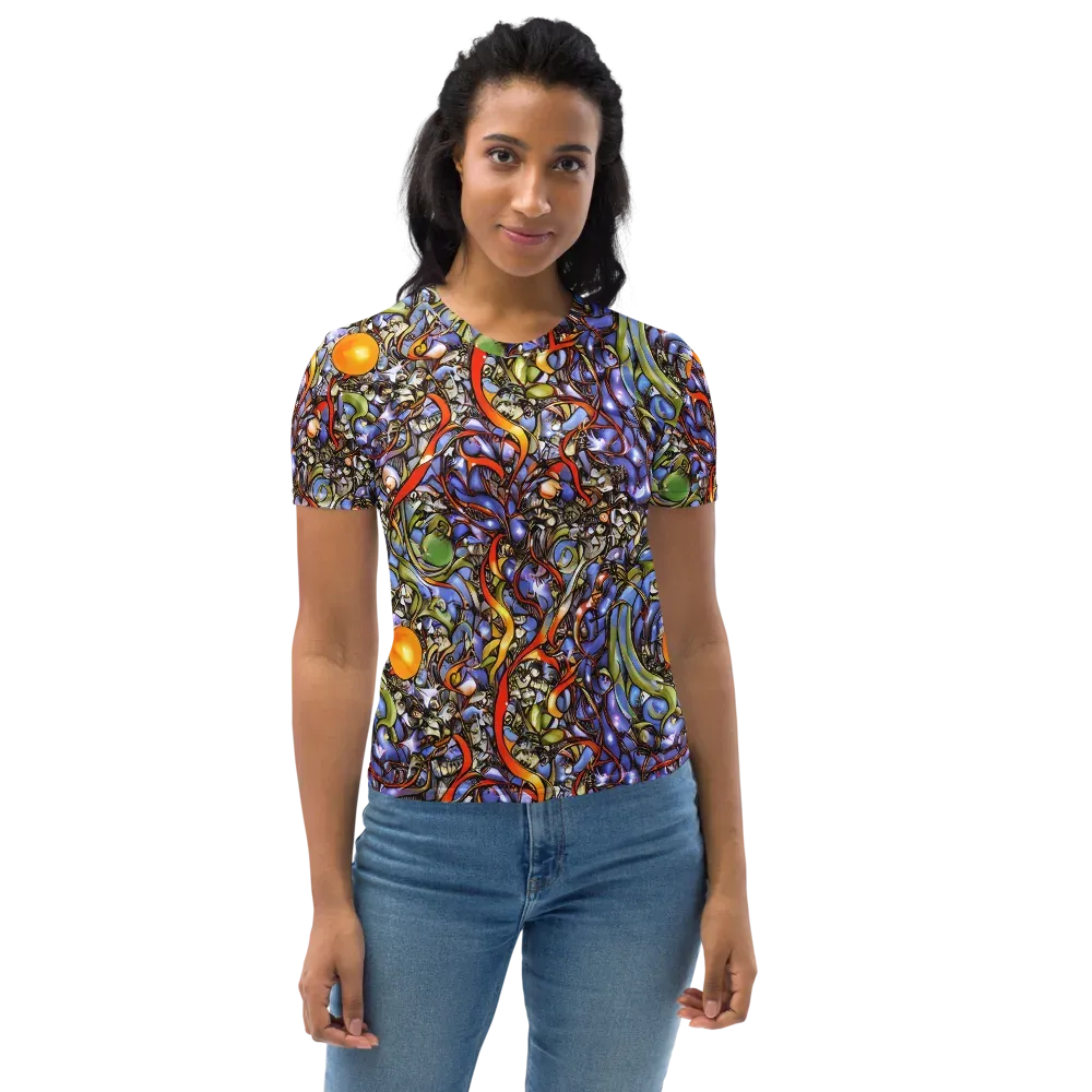Kinetic Garden on Women's Crew Neck T-Shirt — Front