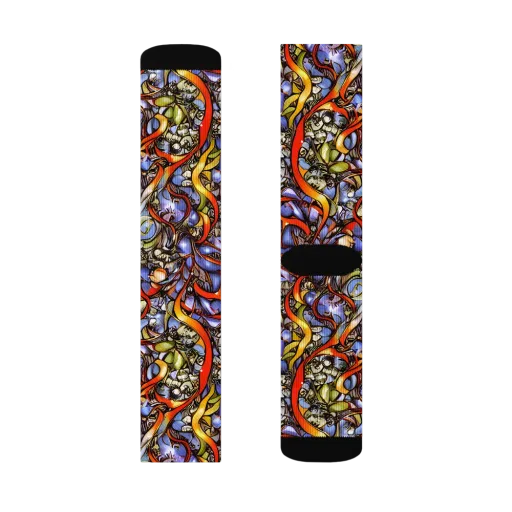 Kinetic Garden on a Socks