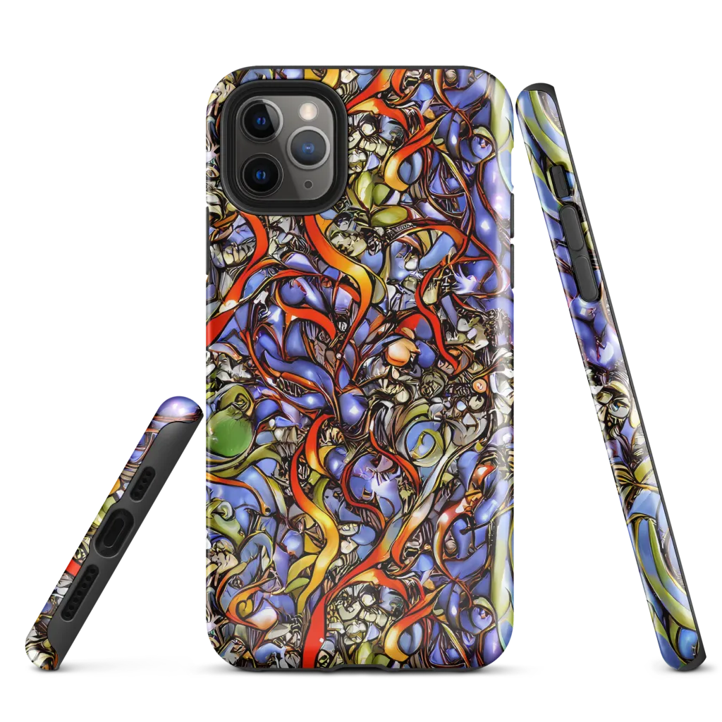 Kinetic Garden on Tough Case for iPhone® — Front