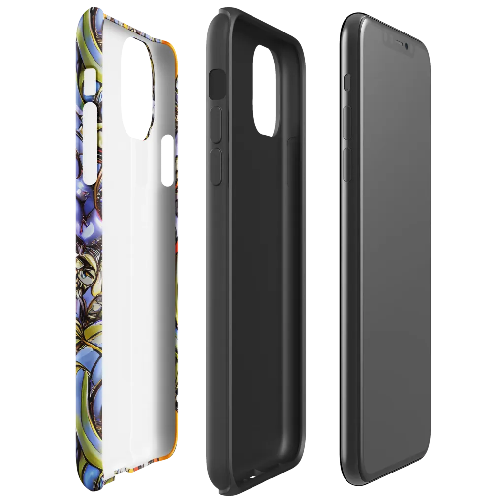 Kinetic Garden on Tough Case for iPhone® — Right