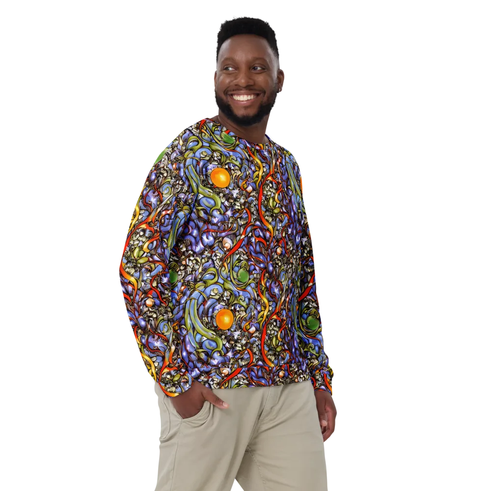 Kinetic Garden on Sweatshirt — Front