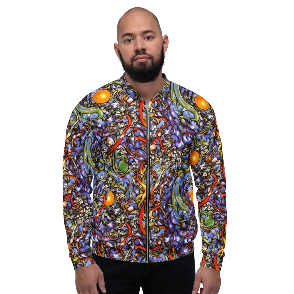 Kinetic Garden on Bomber Jacket — Front