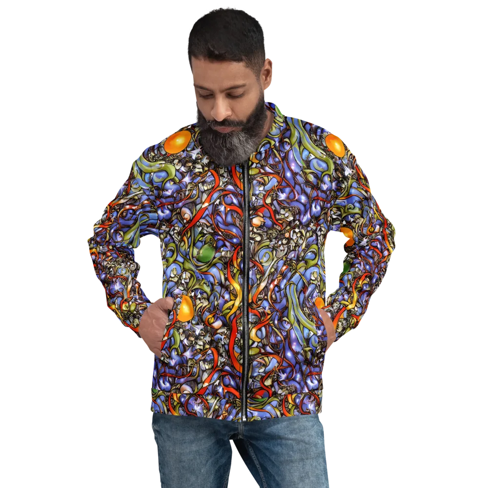 Kinetic Garden on Bomber Jacket — Front