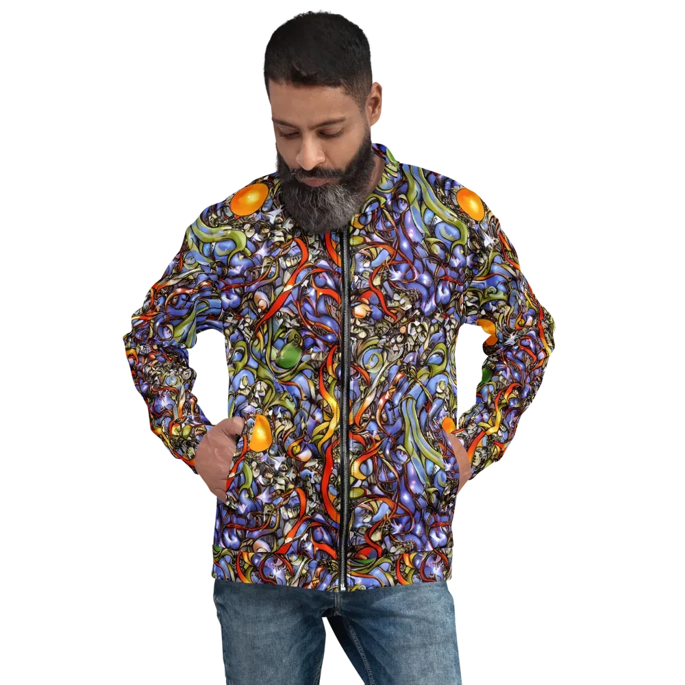Kinetic Garden on Bomber Jacket — Front