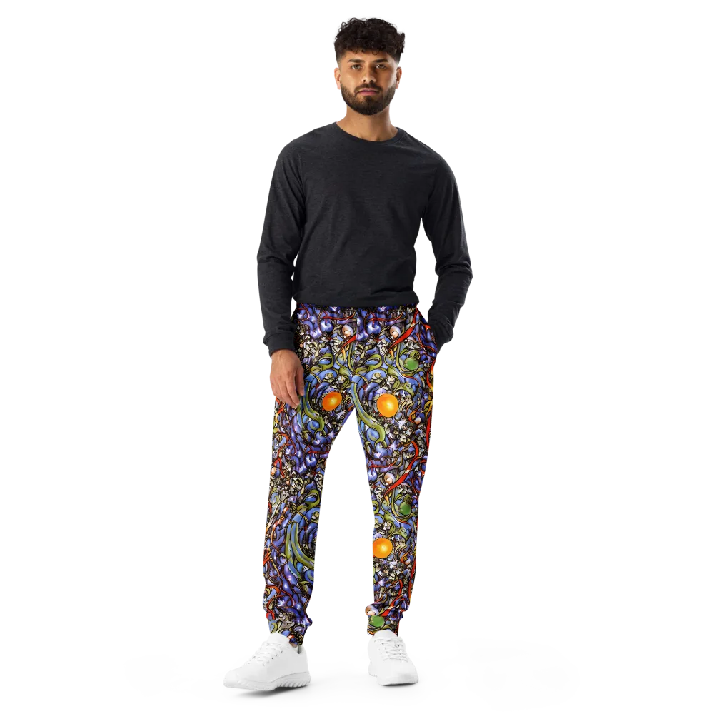 Kinetic Garden on Men's Joggers — Front