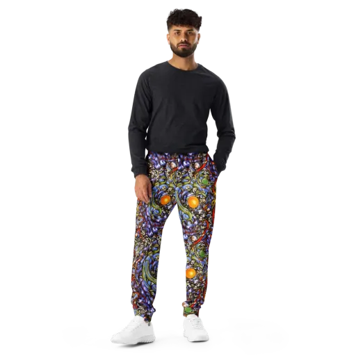 Kinetic Garden on a Men's Joggers